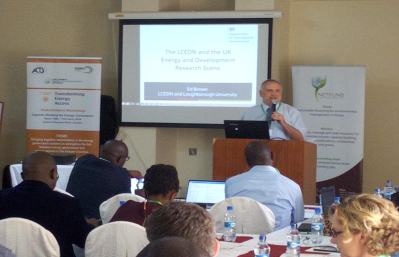 Energy Development plans in the Kenyan Counties: Highlights from the Transforming Energy Access workshop